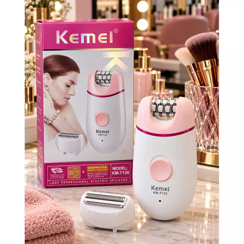 اپراتور و شیور زنانه کیمی kemei مدل Km-7120 37277