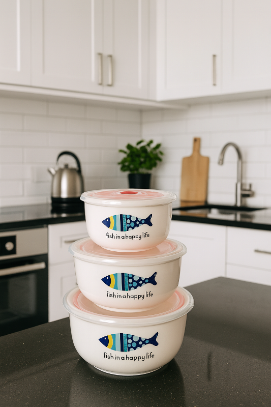 ست۳عددی کاسه درب دار ۶۷۱۷۵