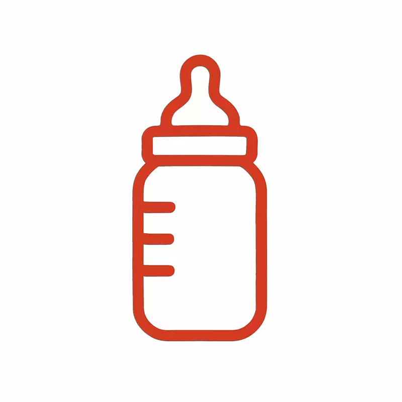 شیشه شیر و پستونک